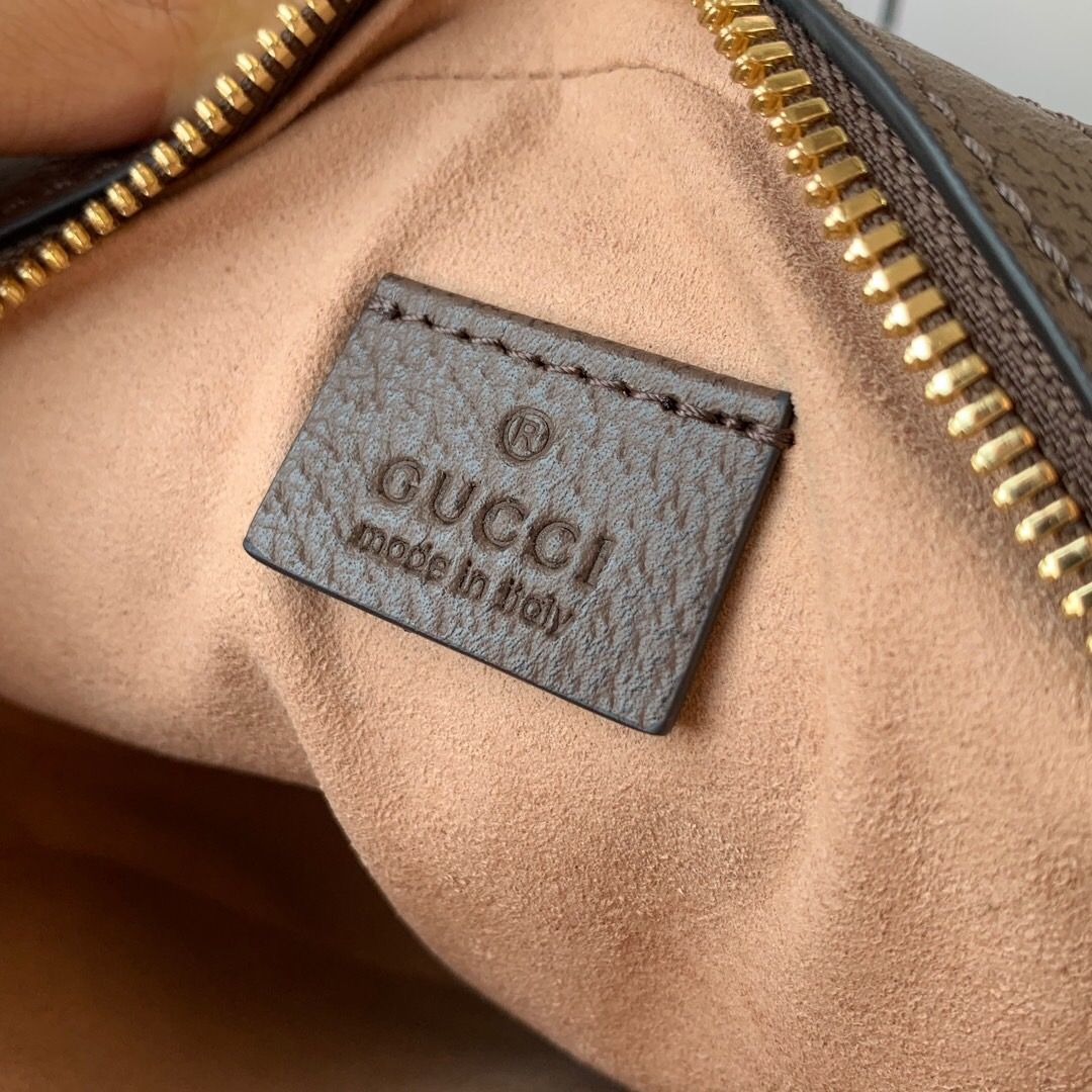 Gucci Ophidia系列圆形迷你肩背包 550618 96I3B 8745