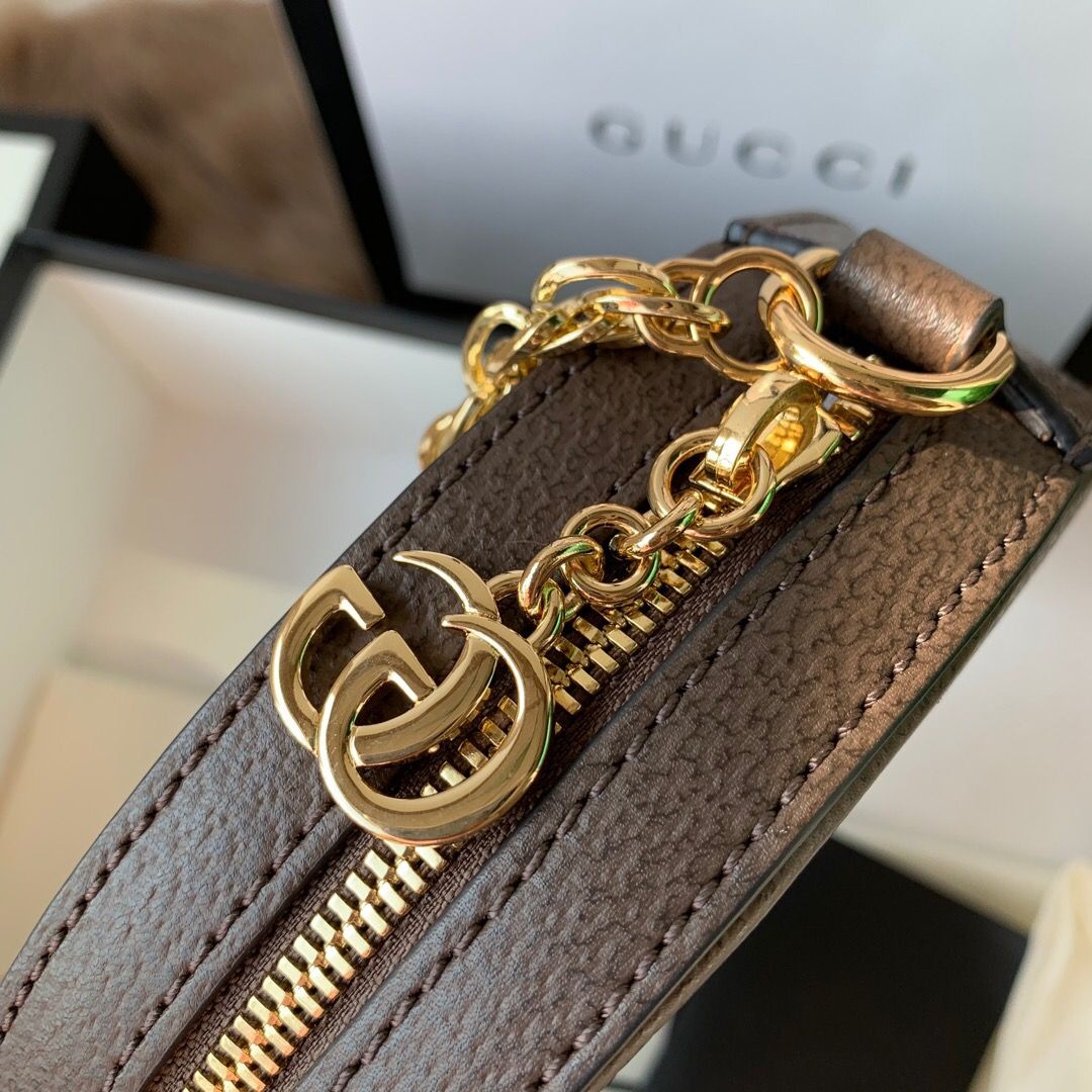 Gucci Ophidia系列圆形迷你肩背包 550618 96I3B 8745