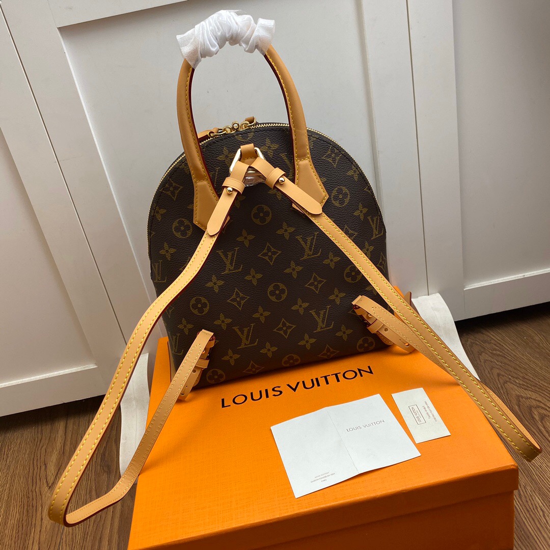 LV M44944 Monogram 帆布MOON双肩包 拉链手提包女背包