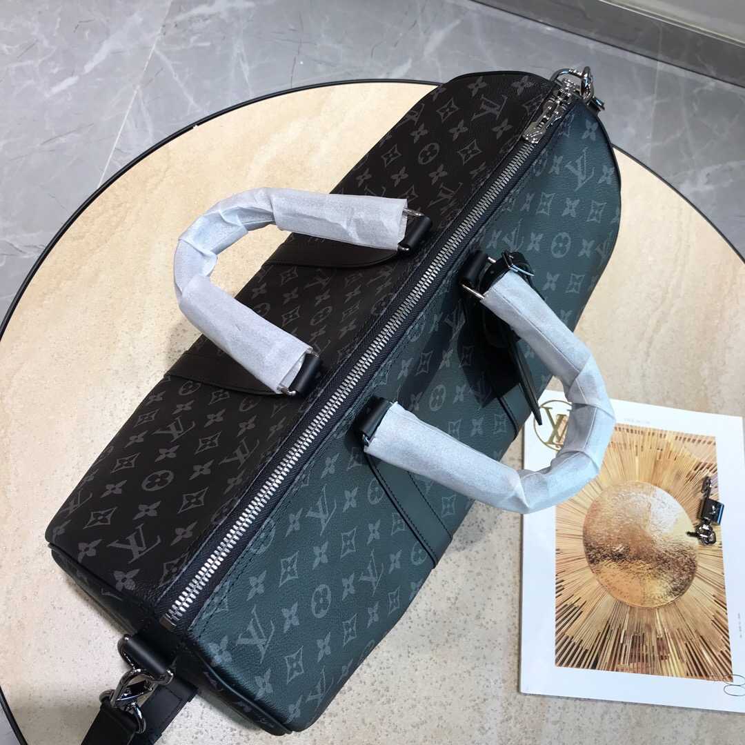 LV M40569 黑灰色KEEPALL 45 旅行袋
