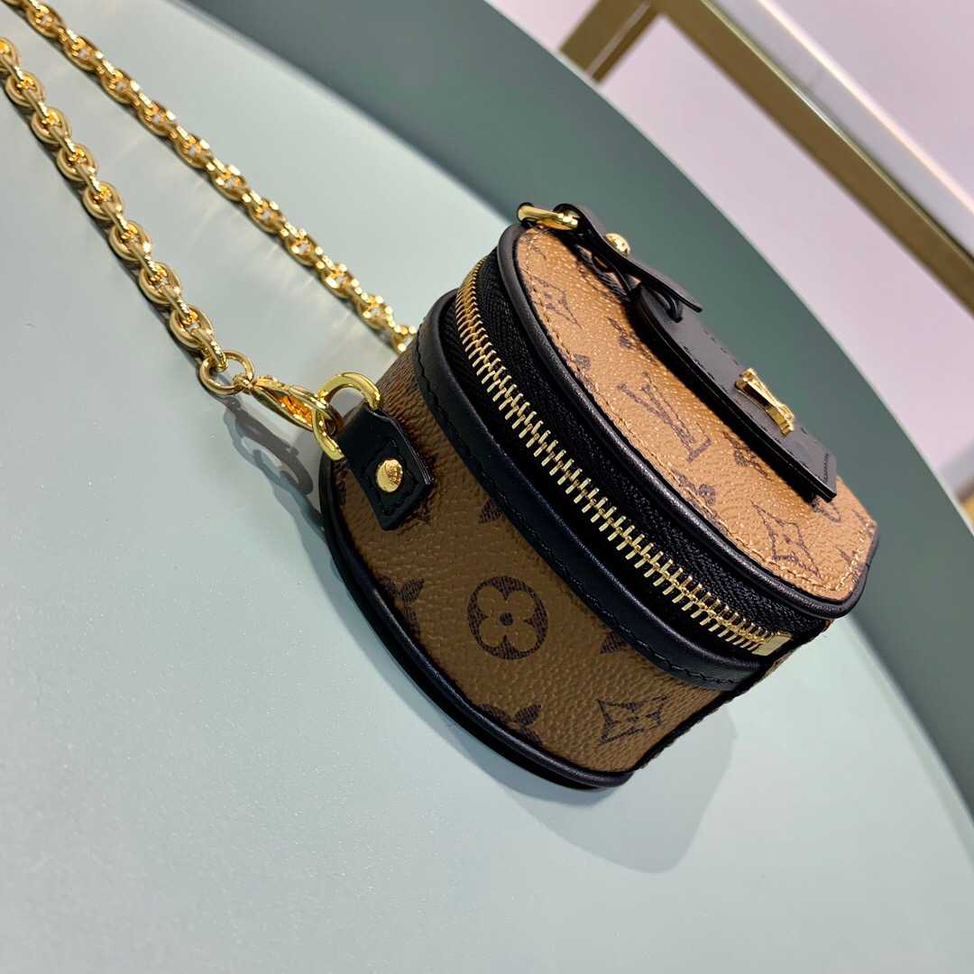 LV M68577 BOITE CHAPEAU 黄花圆饼链条包
