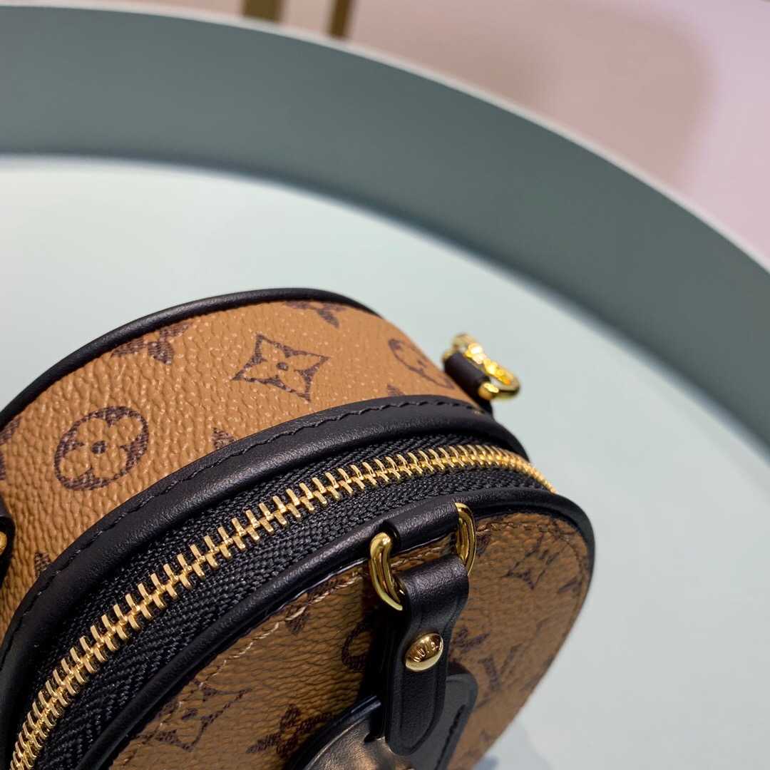 LV M68577 BOITE CHAPEAU 黄花圆饼链条包