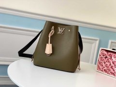 LV M55439 LOCKME BUCKET 手袋 小牛皮水桶包