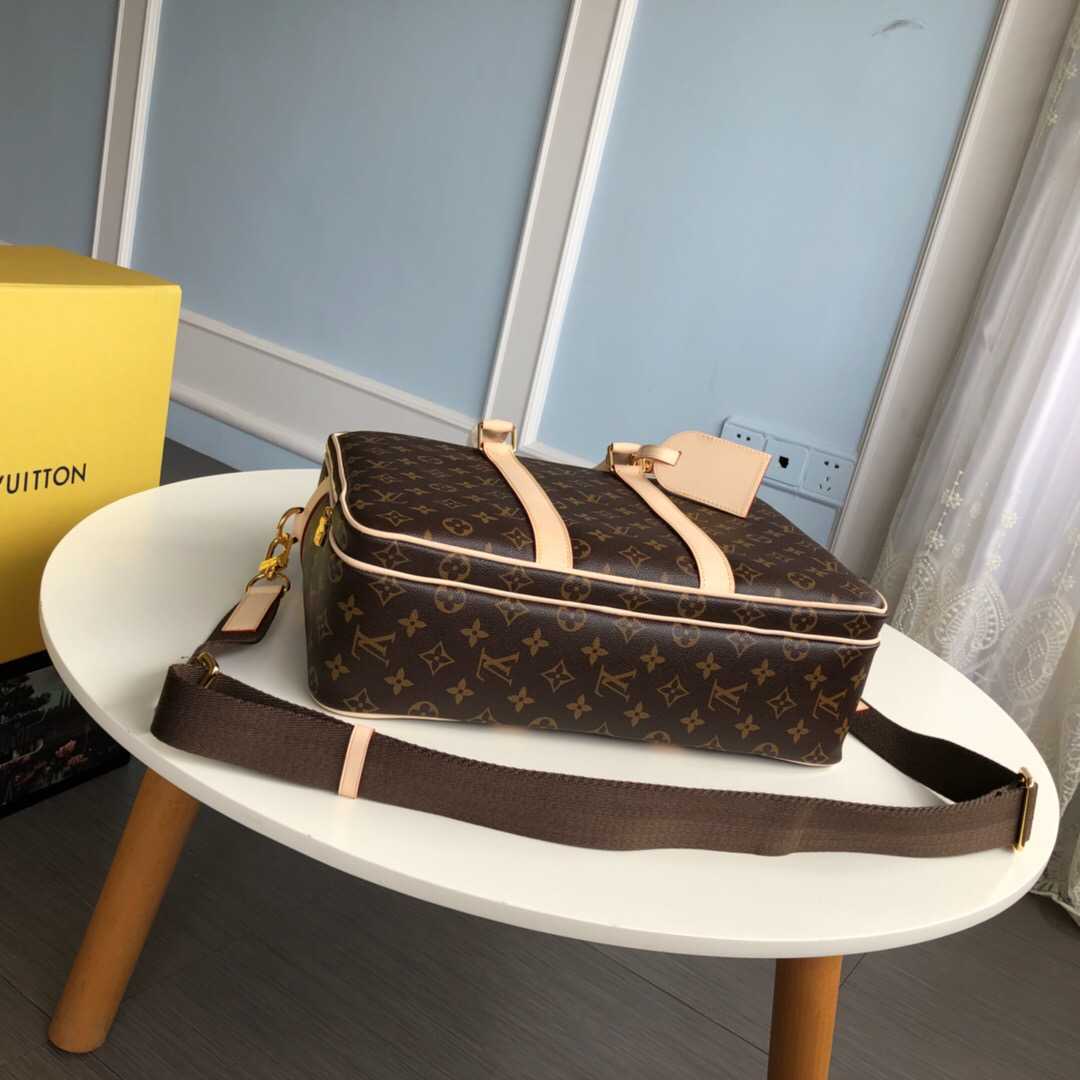 LV M43423 Icare Monogram 老花色公文包
