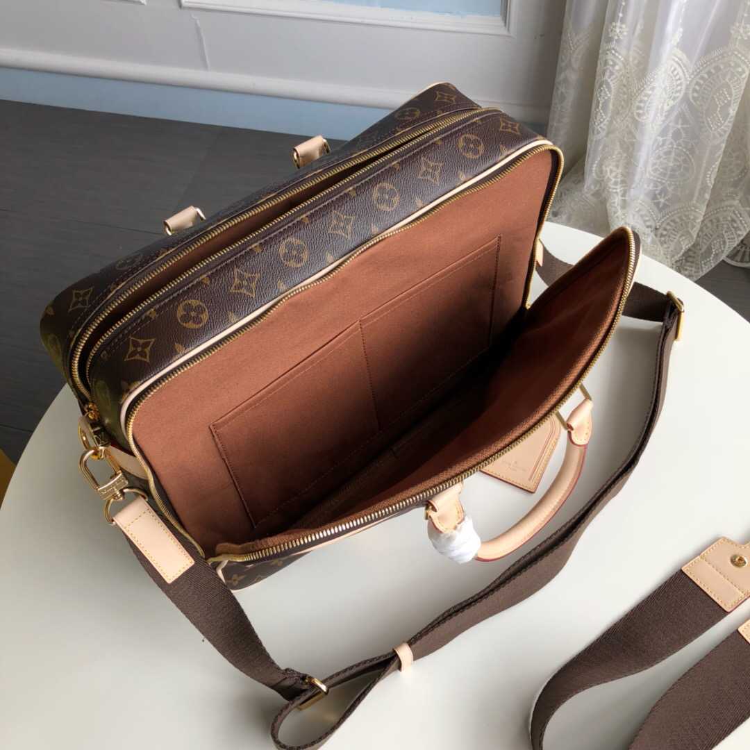 LV M43423 Icare Monogram 老花色公文包