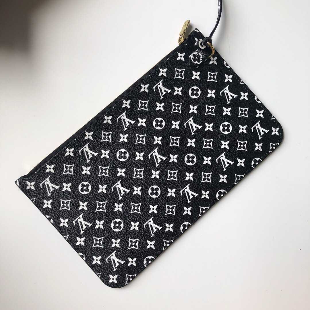 LV M44676 丛林系列豹纹Neverfull中号购物袋