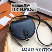 LV M55505 M55506 2019新款Tambourin 手袋 小牛皮马鞍包