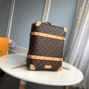 LV M44752 2019新款老花Soft Trunk小号双肩包