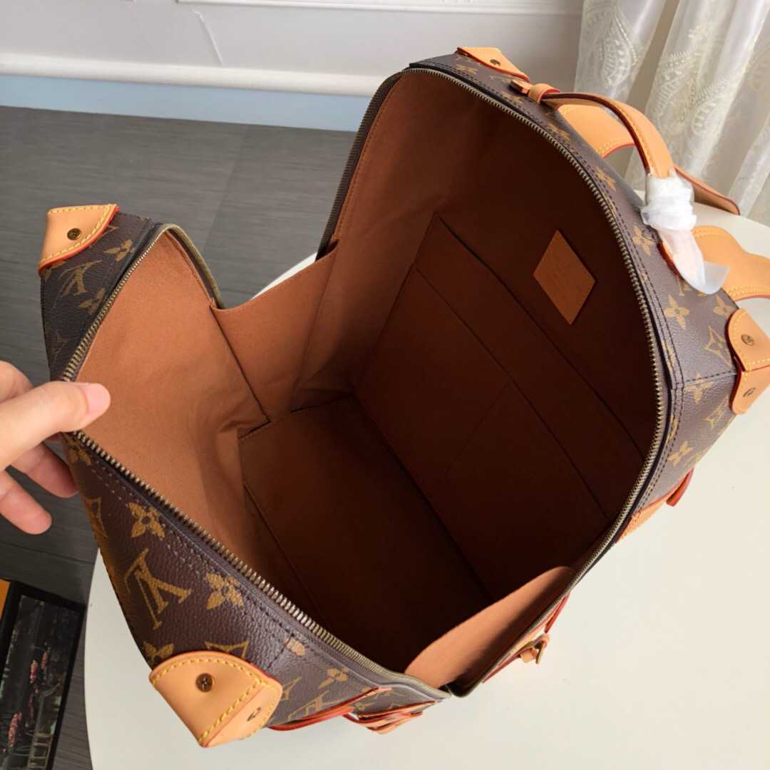 LV 2019新款老花Soft Trunk小号双肩包 M44752