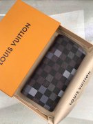 LV N60163 2019新款棋盘格BRAZZA钱夹