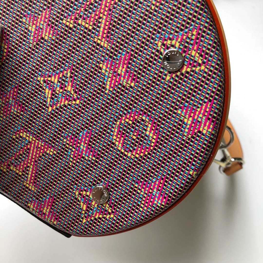 LV 2019新款CANNES 手袋 印花圆筒包 M55457