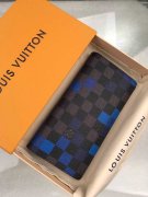LV N60162 2019新款棋盘格BRAZZA钱夹