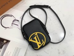 LV M55120 2019新款水波纹Danube迷你手袋斜挎相机包
