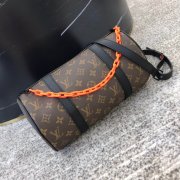 LV M44479 Papillon邮差包 链条斜挎圆筒包
