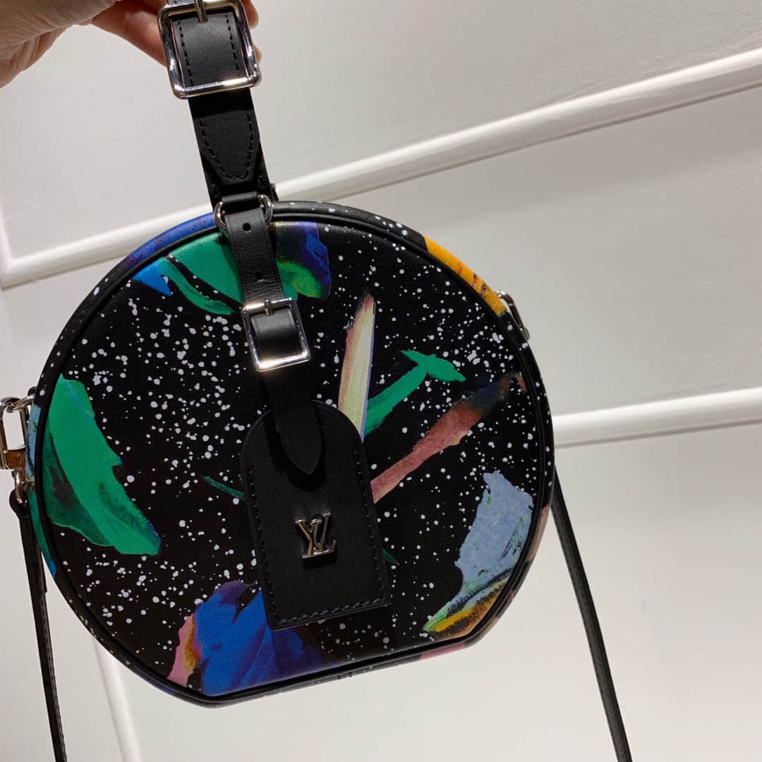 LV M53798 Petite Boîte Chapeau 帽盒形手袋 印花圆饼包