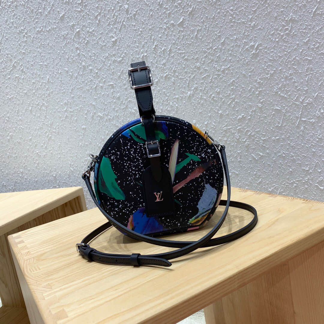 LV M53798 Petite Boîte Chapeau 帽盒形手袋 印花圆饼包