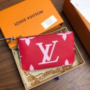 LV M67561 Pochette Double Zip 链条钱夹双层斜挎包