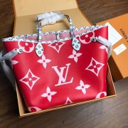 LV M44567 M44568 2019夏季新款Neverfull中号购物袋