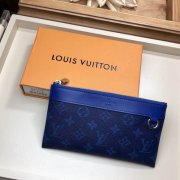LV M30278 蓝花Discovery Pochette 19新款拉链钱包