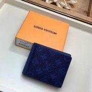 LV M30299 Multiple蓝花短款对折钱夹