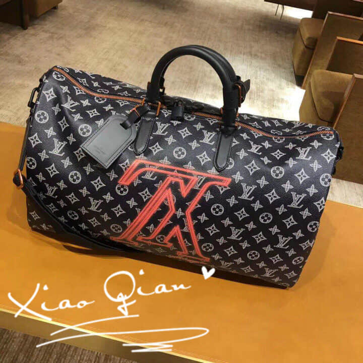 lvm4368418年新款lv颠倒keepall50旅行袋
