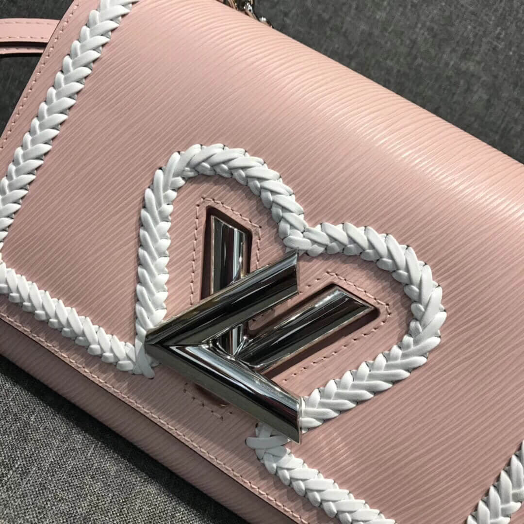 LV/路易威登 18新款 爱心形编织 Twist手袋 M54286 M53126