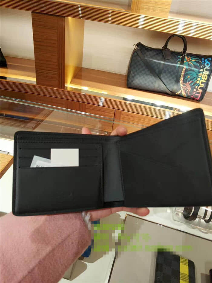 LV/路易威登 18新款 Multiple钱夹钱包 N62201 棕榈树印花