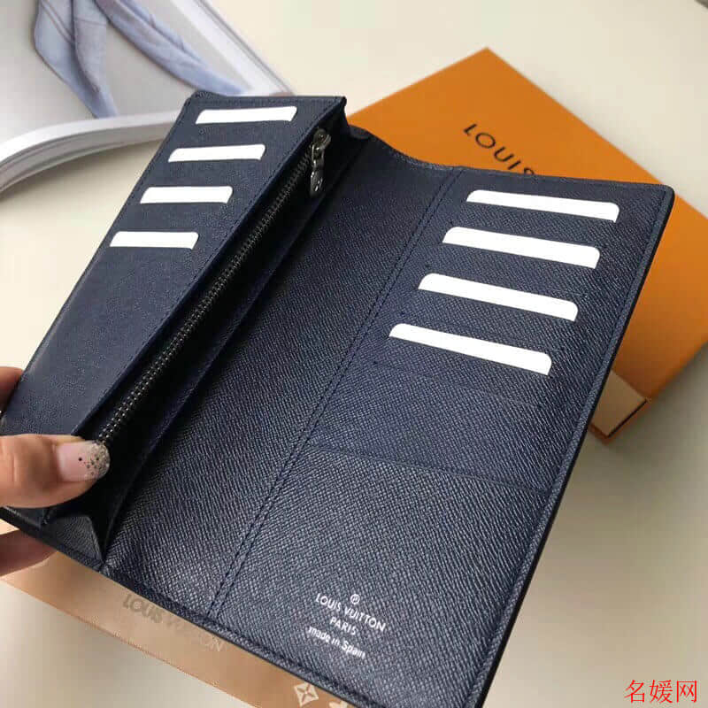 LV/路易威登 圆形标志 Brazza 錢包/长款对折钱夹 M63511