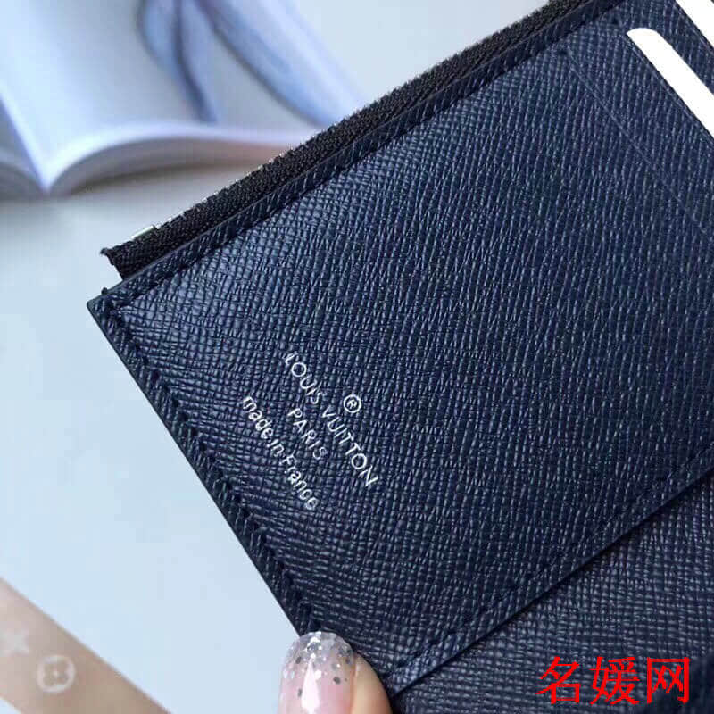 LV/路易威登 圆形标志 Rivets Chain 钱夹/钥匙扣钱包 M63518