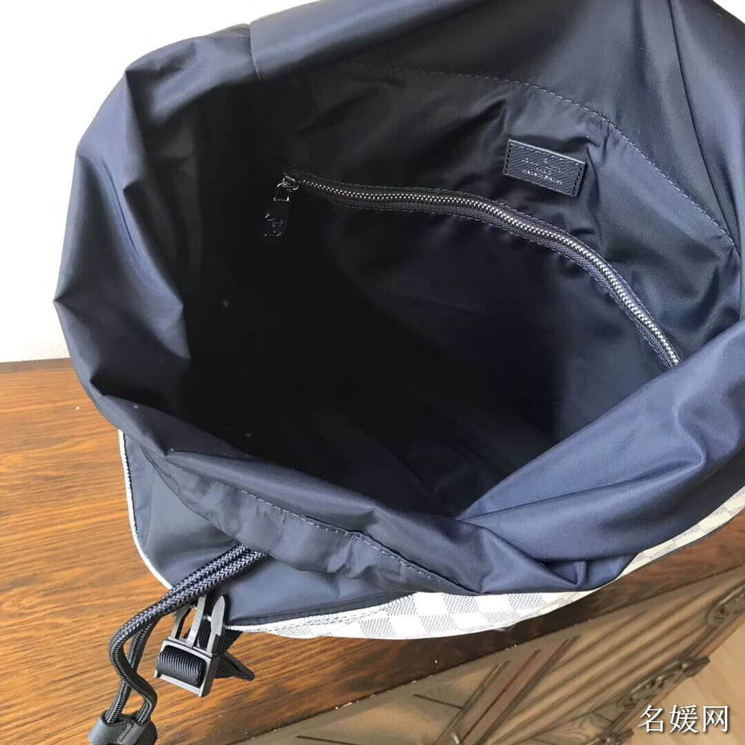 lv/路易威登 18新款棋盘格抽绳口Matchpoint双肩包N40009 N40018