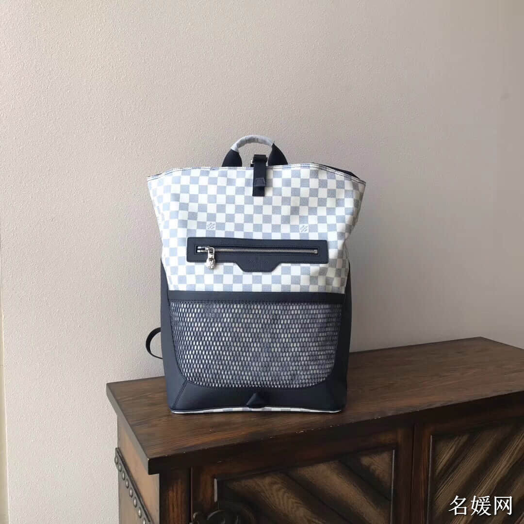 lv/路易威登 18新款棋盘格抽绳口Matchpoint双肩包N40009 N40018