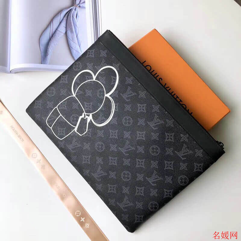 LV/路易威登 18新款Vivienne系列太阳花Pochette Apollo手拿包 M62904