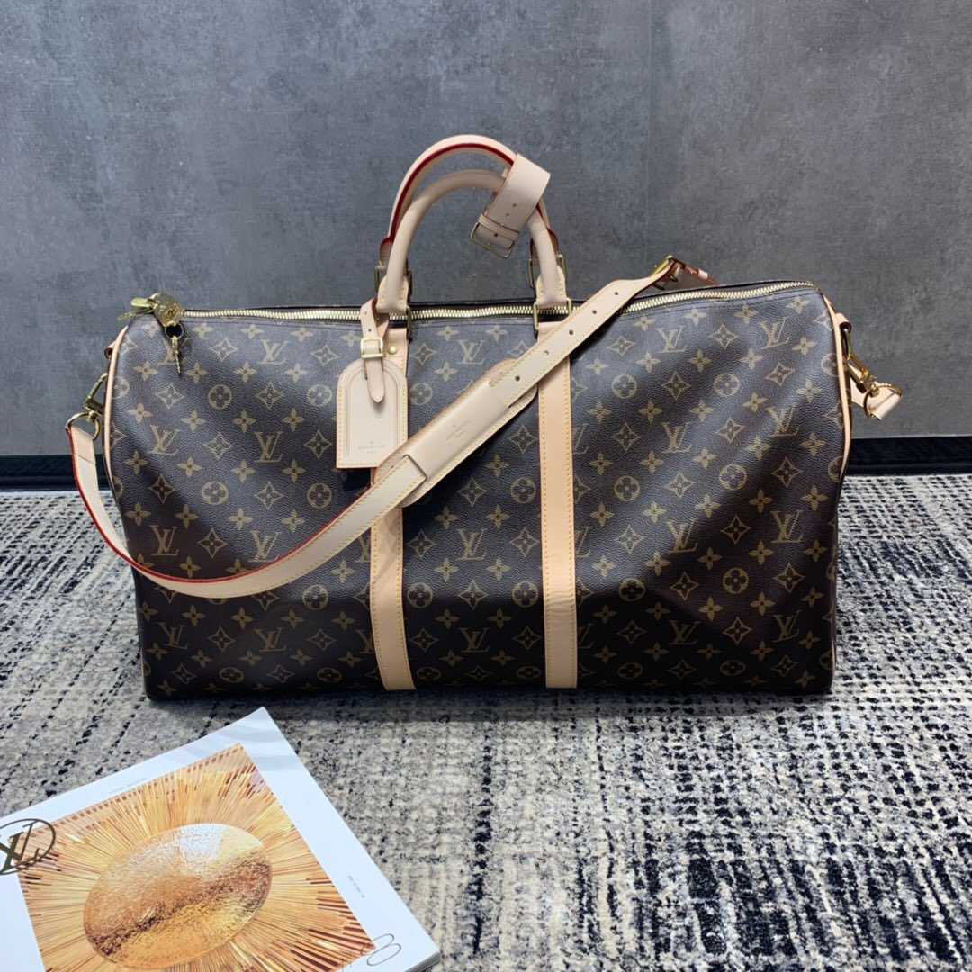 lvm41414老花keepall55旅行袋配肩带