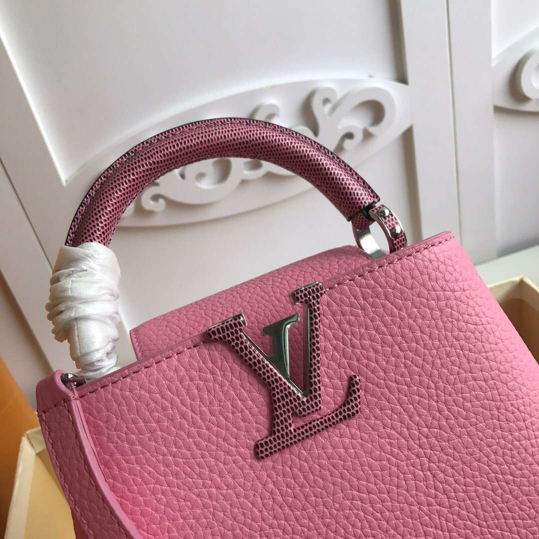 lv n94049 秋水仙色 capucines迷你手袋