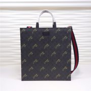 Gucci 495559 饰老虎印花 柔软高级人造帆布