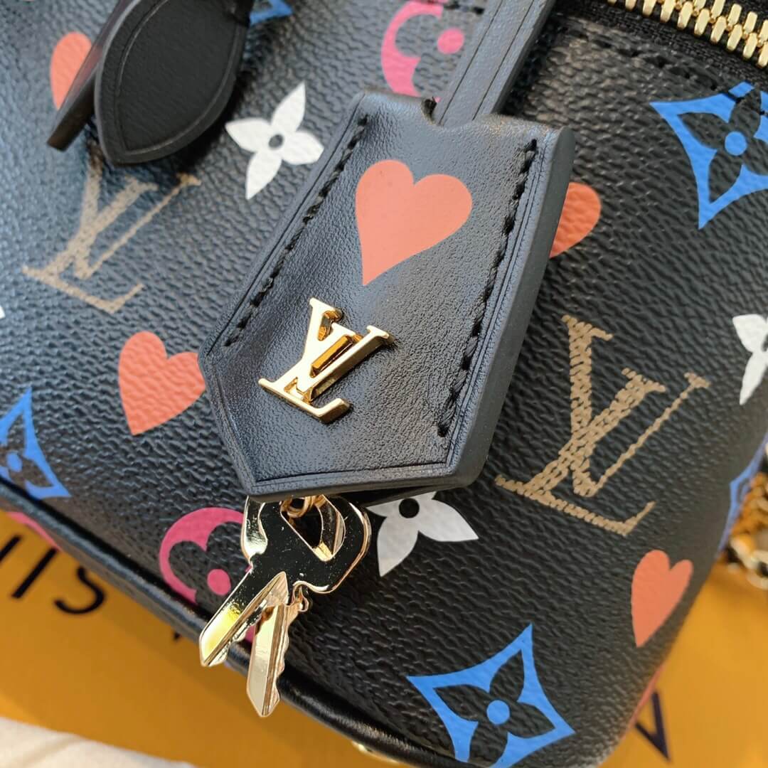 louis vuitton lv m57482 vanity 黑三彩扑克牌盒子