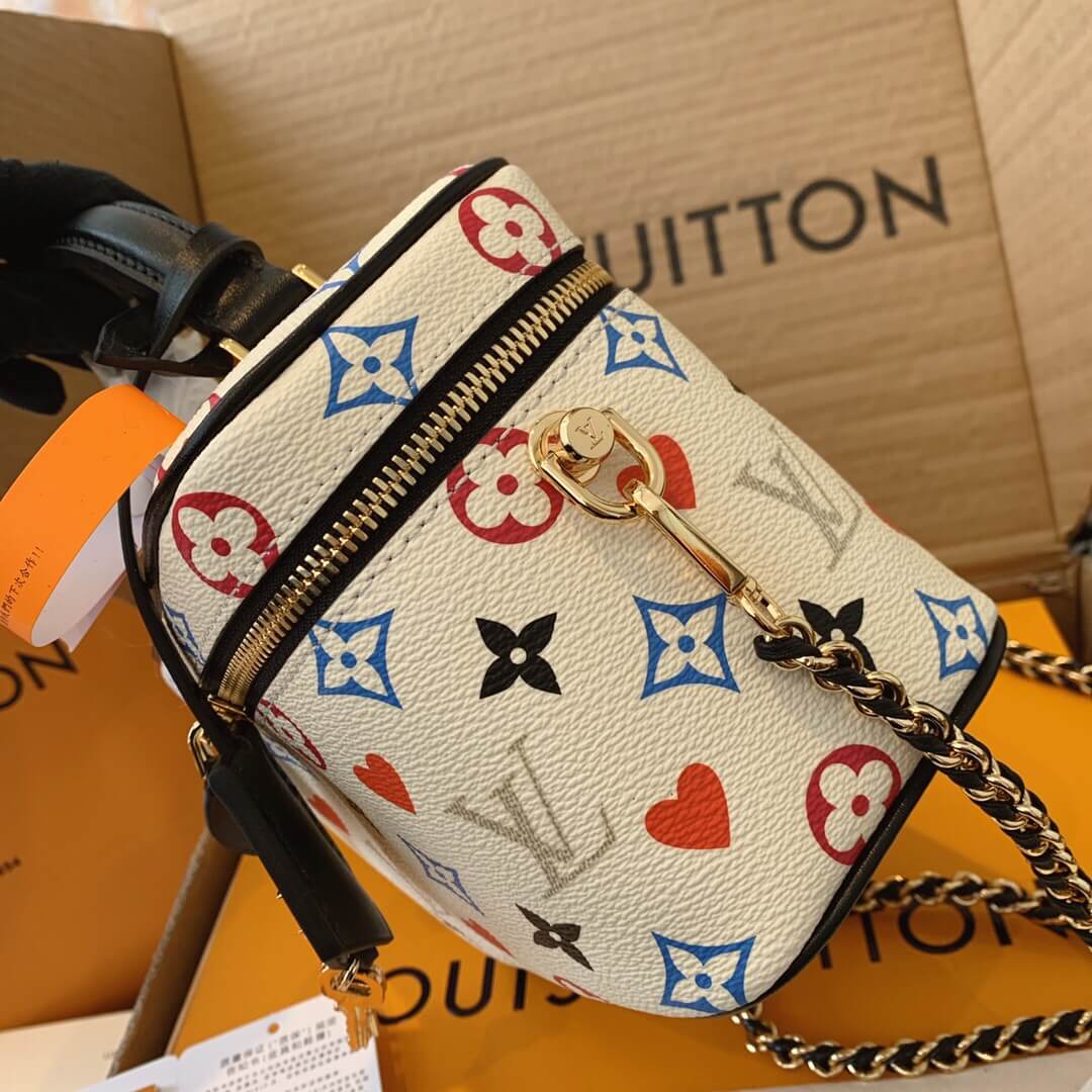 louis vuitton lv m57458 vanity 三彩扑克牌盒子化妆