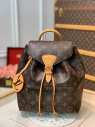 LV M45501老花 Montsouris 小号双肩包