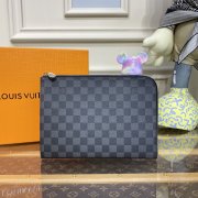 LV N60113 黑格 POCHETTE JOUR 小号手袋