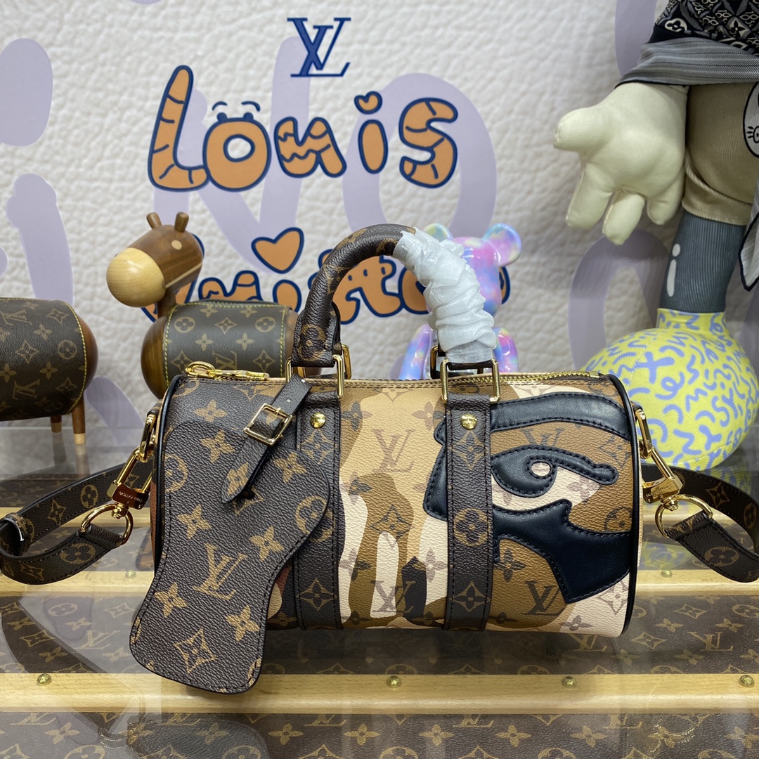 LV M46678 KEEPALL  25 手袋